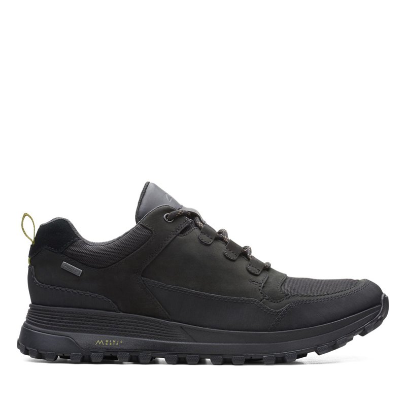 Férfi Clarks ATL Trek Lo GORE-TEX Tornacipő Fekete | 21129676
