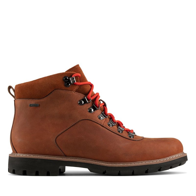 Férfi Clarks Batcombe Alp GORE-TEX Bokacsizma Barna | 44166118