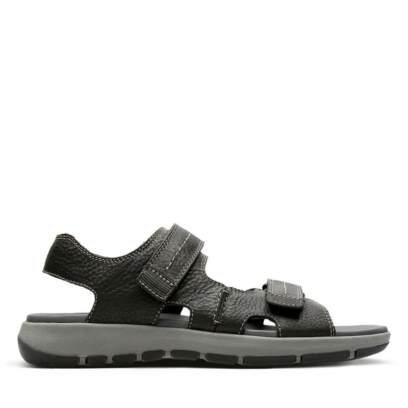 Férfi Clarks Brixby Shore Szandál Fekete | 31891138