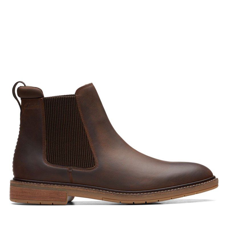 Férfi Clarks Clarkdale Hall Chelsea Csizma Barna | 88624139