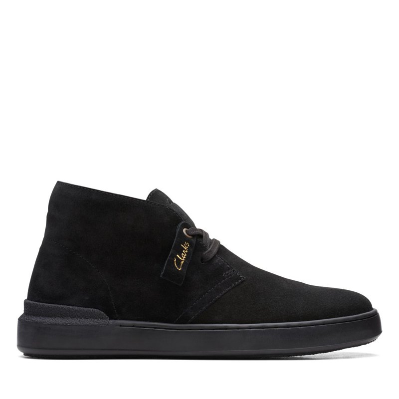 Férfi Clarks Court Lite Sivatagi Csizma Fekete | 91799571