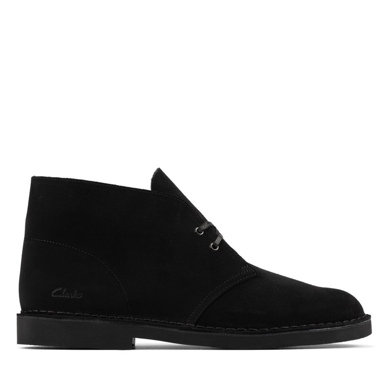 Férfi Clarks Eredeti Sivatagi Csizma Fekete | 56589900