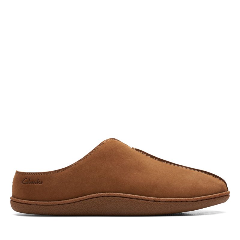 Férfi Clarks Home Mule Slip On Barna | 59832791