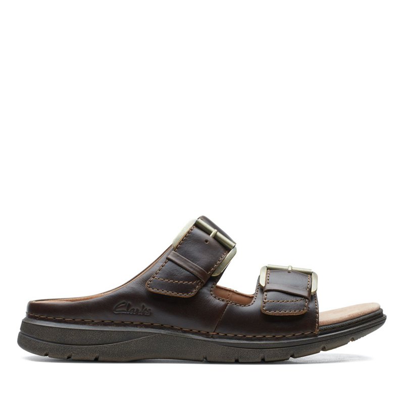Férfi Clarks Nature Vibe Mule Cipő Barna | 87065758