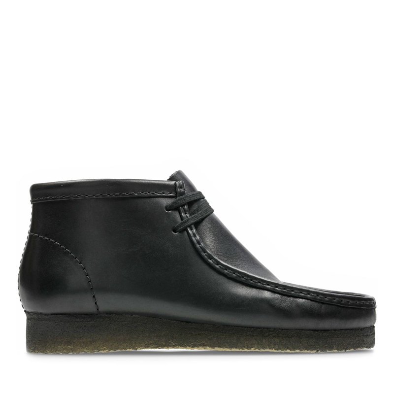 Férfi Clarks Original Wallabee Fekete | 38609554