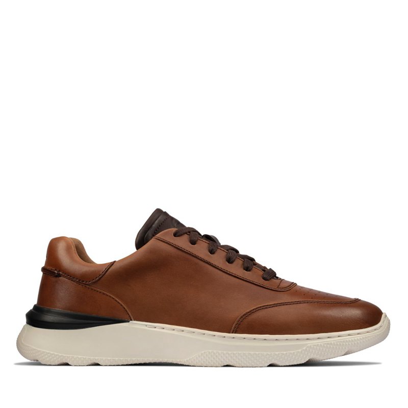 Férfi Clarks Sprint Lite Csipke Tornacipő Barna | 53856408