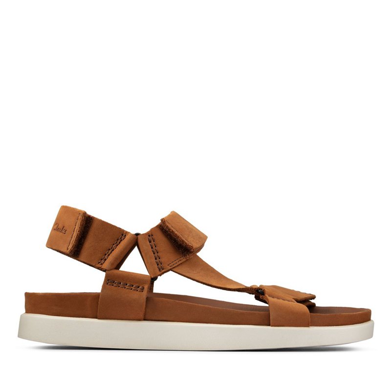 Férfi Clarks Sunder Range Szandál Barna | 72763936