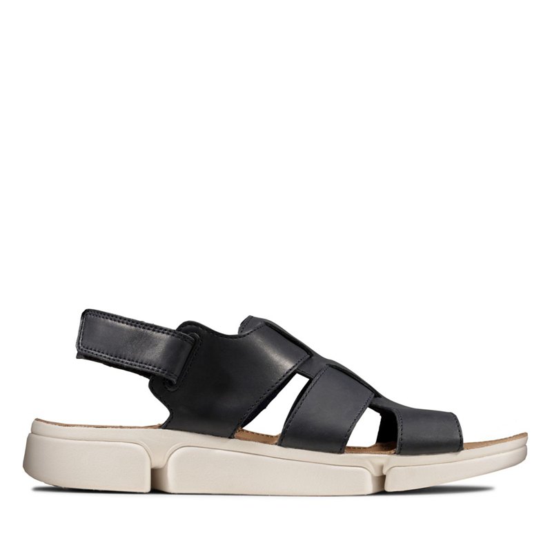 Férfi Clarks Tri Cove Sky Szandál Sötétkék | 25126201