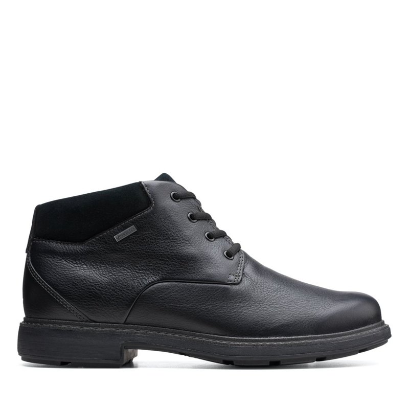 Férfi Clarks Un Tread Up GORE-TEX 2 Bokacsizma Fekete | 71351770