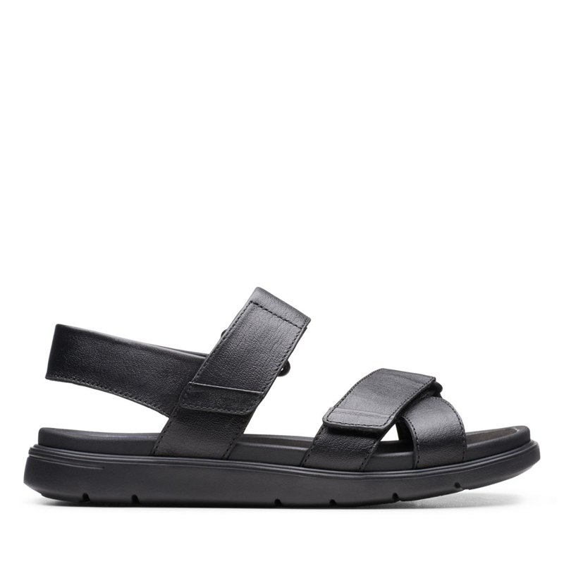 Férfi Clarks Un Wilmore Band Szandál Fekete | 6553535