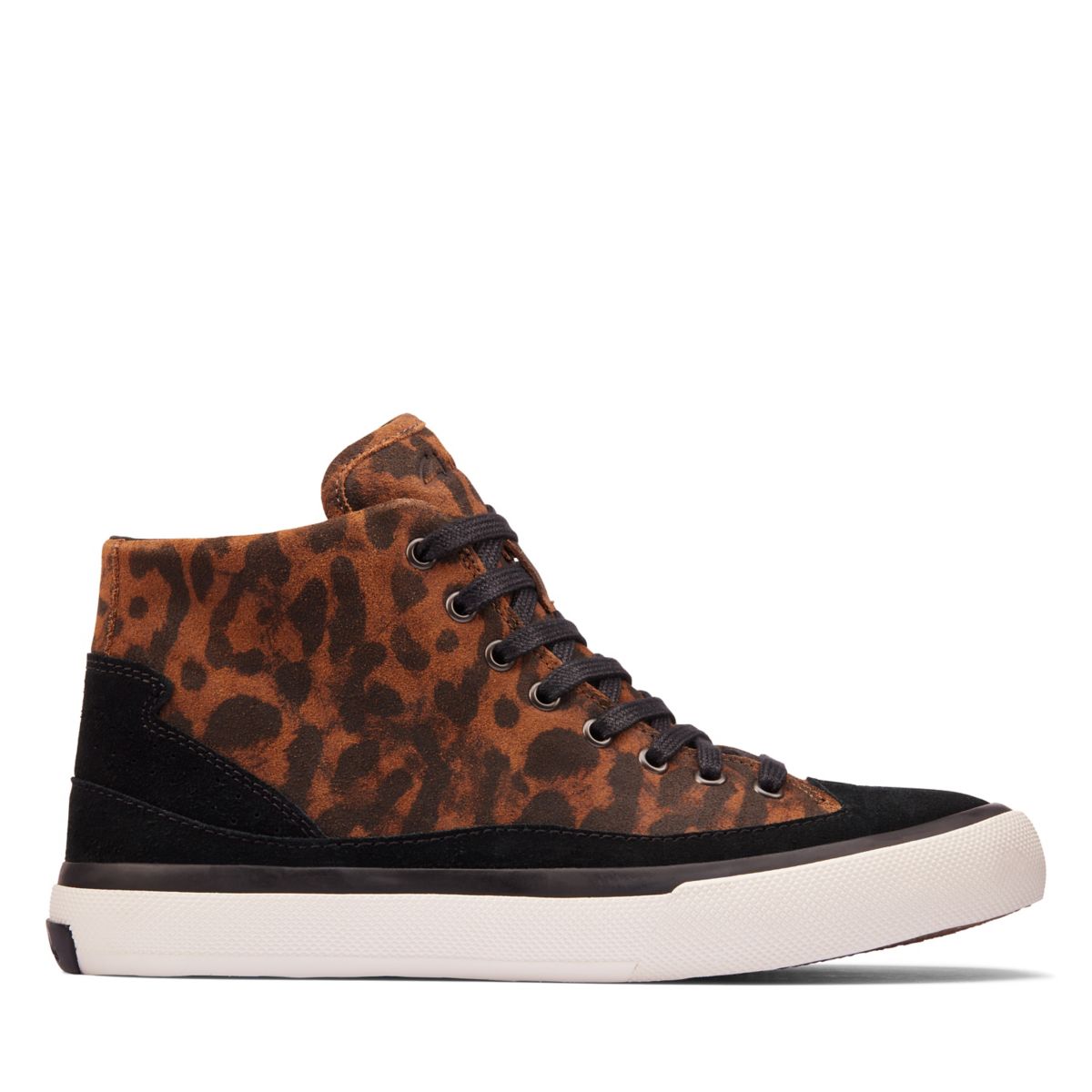 Női Clarks Aceley Cipzáros Hi Tornacipő Leopárd | 14038362