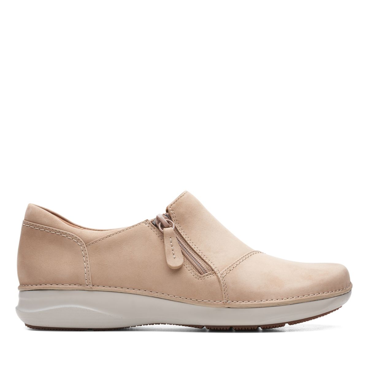 Női Clarks Appley Cipzáros Alkalmi Cipő Barna | 28788789