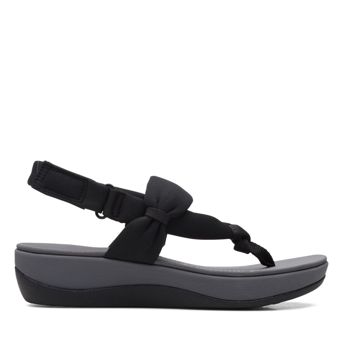 Női Clarks Arla Nicole Szandál Fekete | 98582115