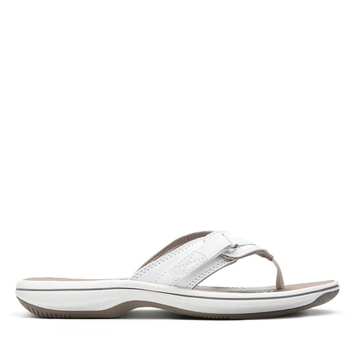 Női Clarks BREEZE SEA Strandpapucs Fehér | 11694447