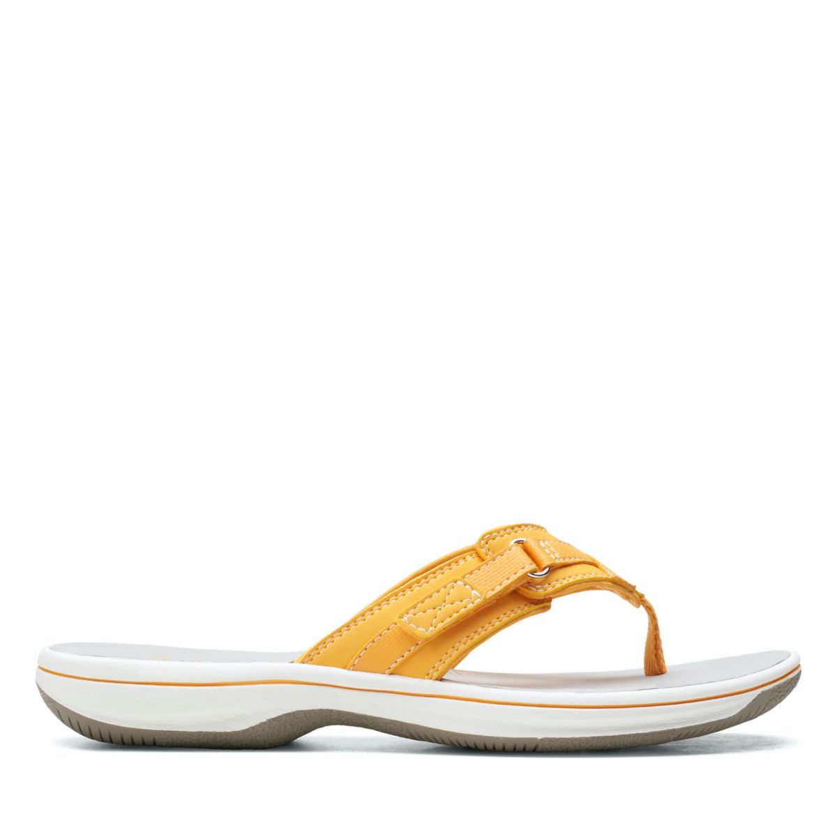 Női Clarks BREEZE SEA Strandpapucs Sárga | 56621950