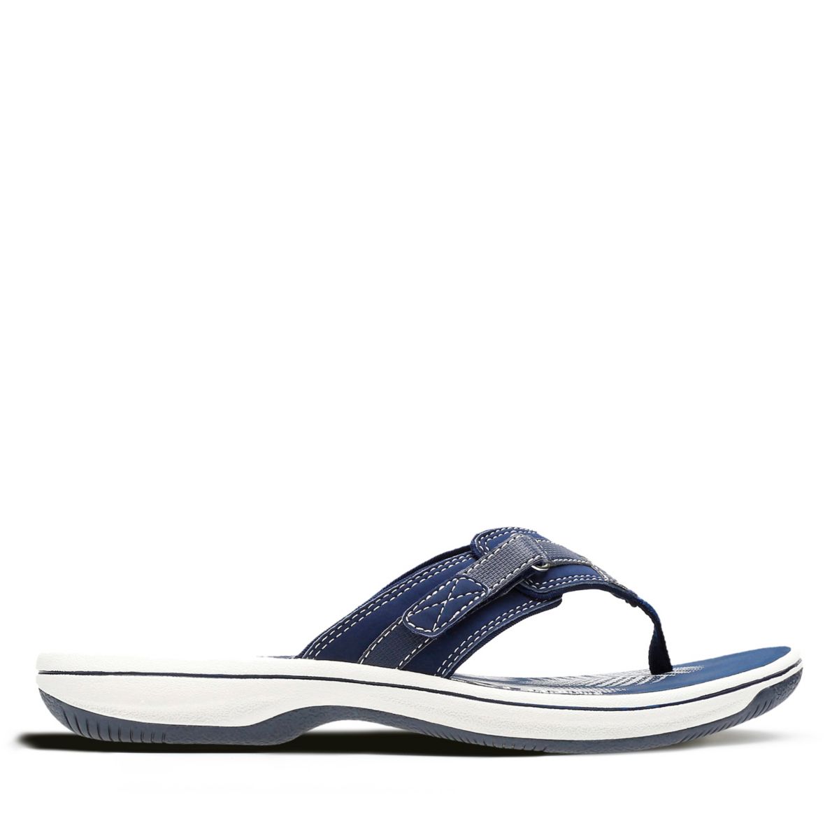 Női Clarks BREEZE SEA Strandpapucs Sötétkék | 48115475