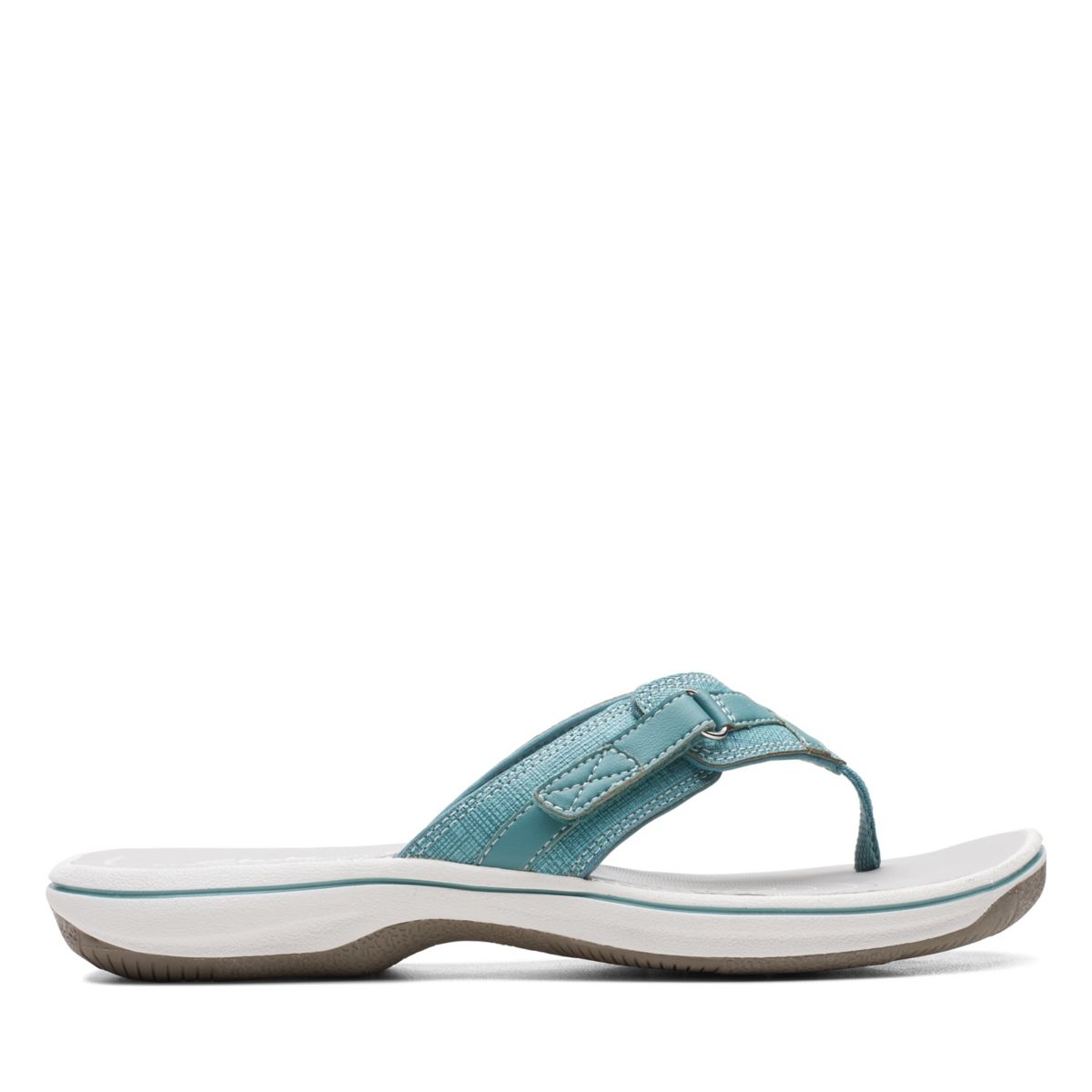 Női Clarks BREEZE SEA Strandpapucs Türkiz | 53115692