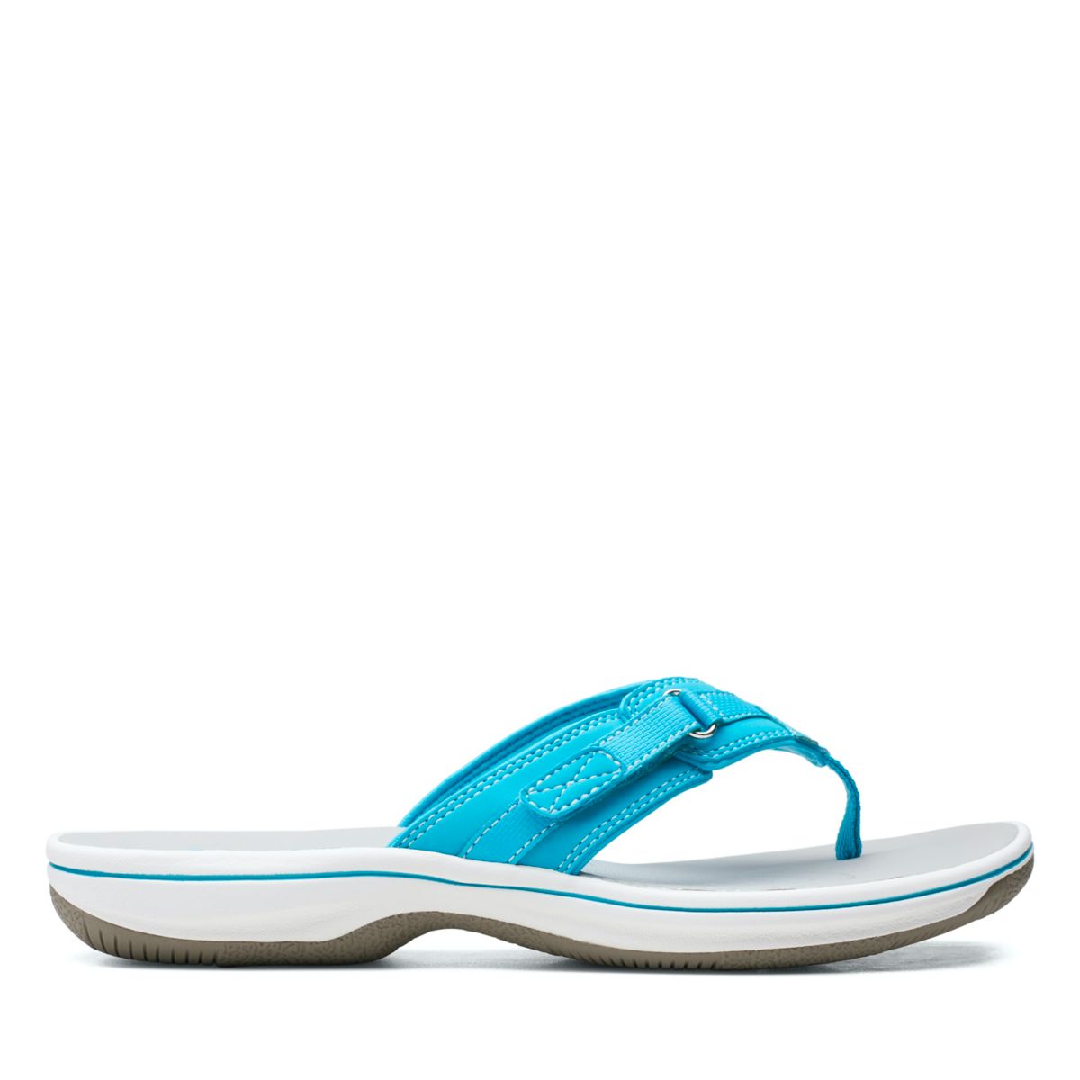 Női Clarks BREEZE SEA Strandpapucs Világos Türkiz | 87956026