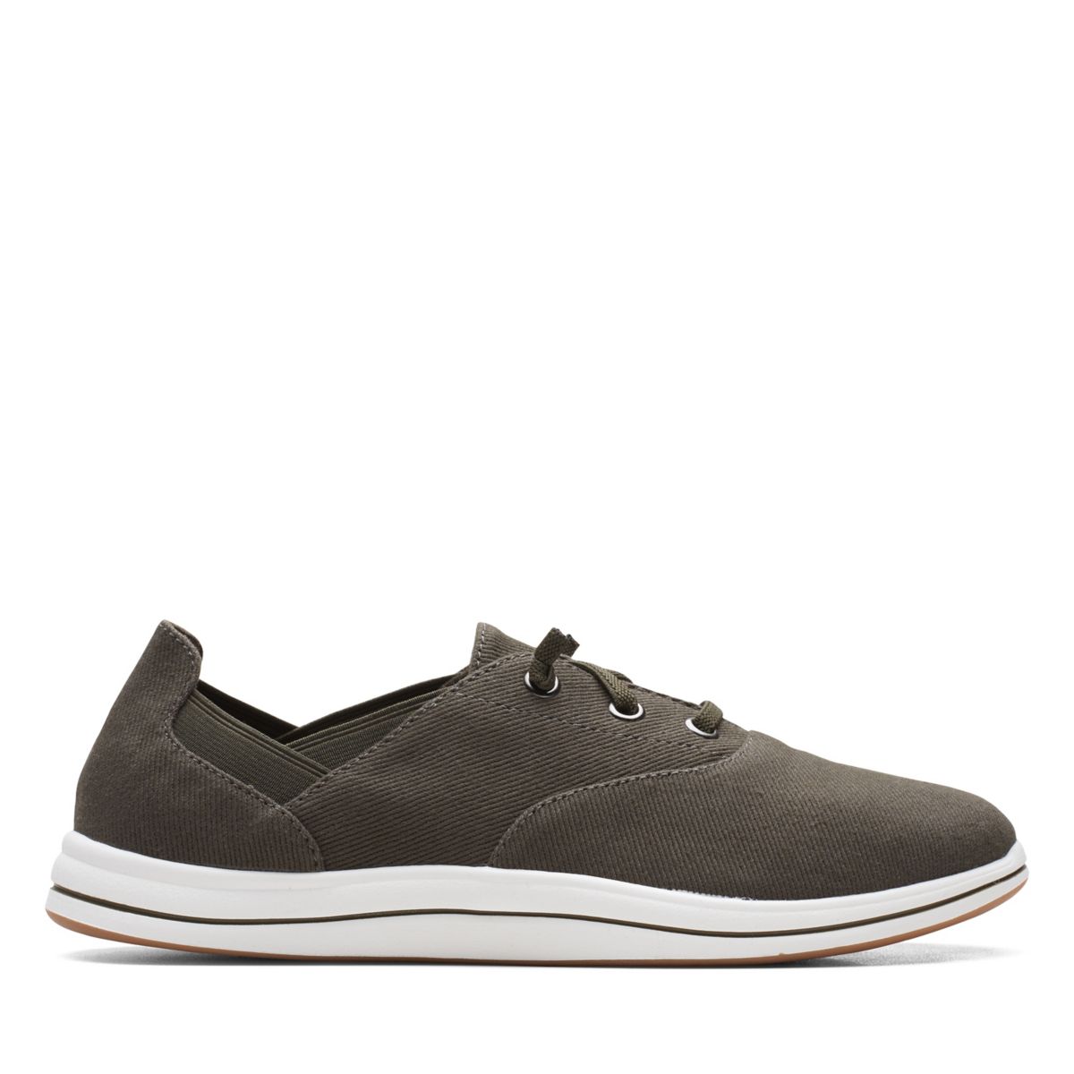 Női Clarks Breeze Ave Tornacipő Olivazöld | 87024921