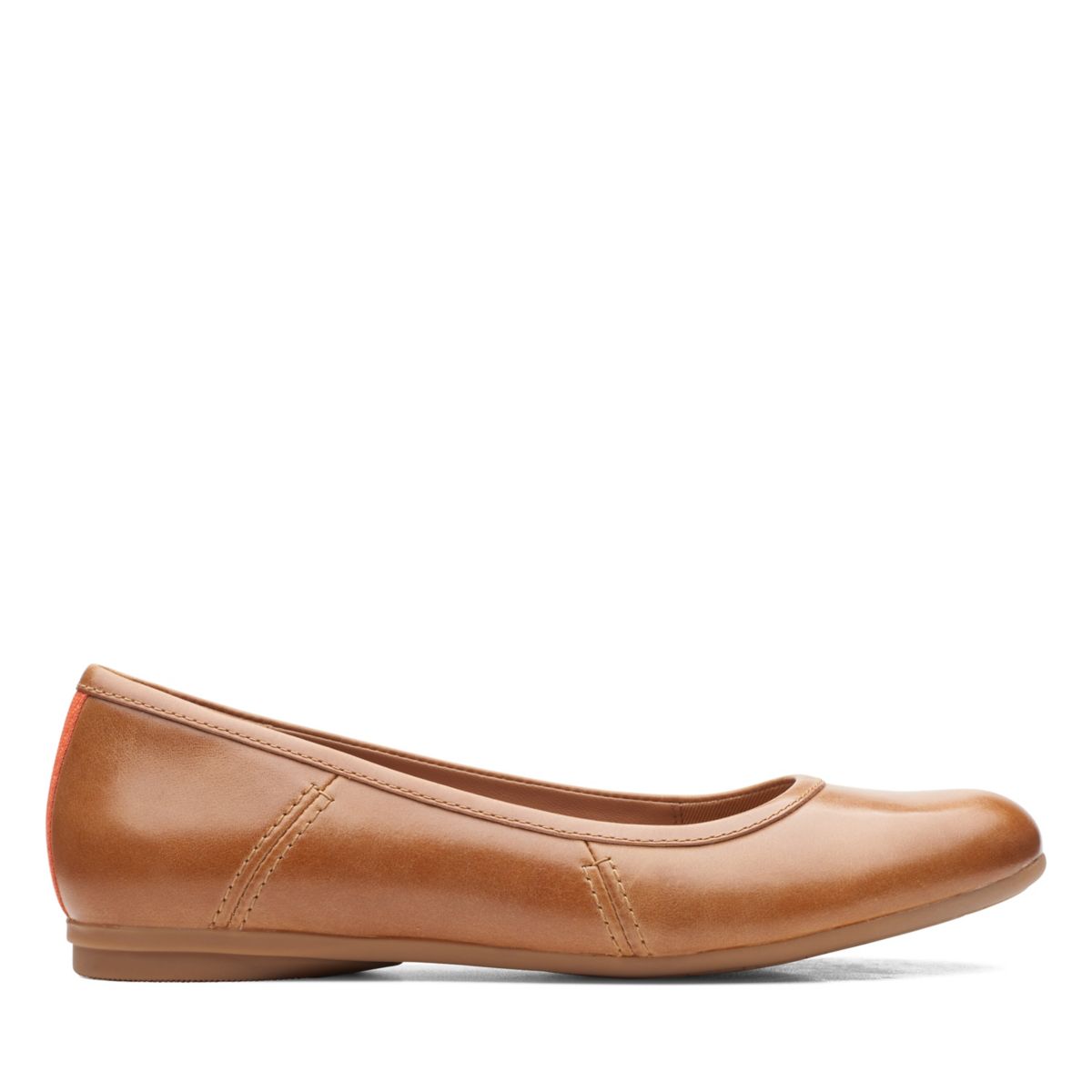 Női Clarks Canebay Plain Balerina Cipő Sötét Barna | 26253764