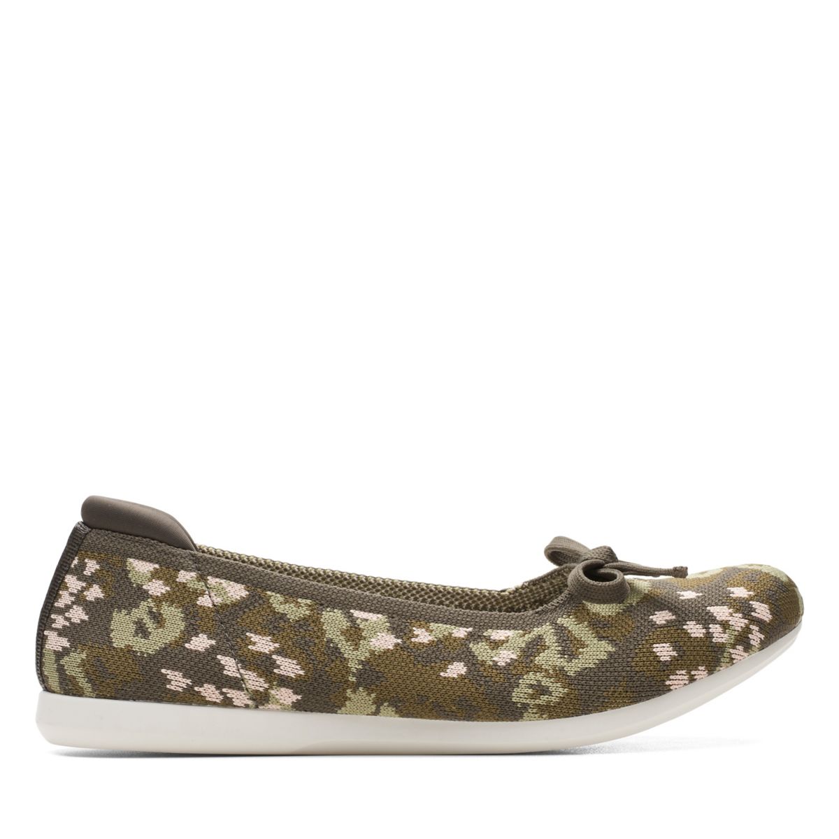 Női Clarks Carly Hope Balerina Cipő Sötét Olivazöld | 97309344