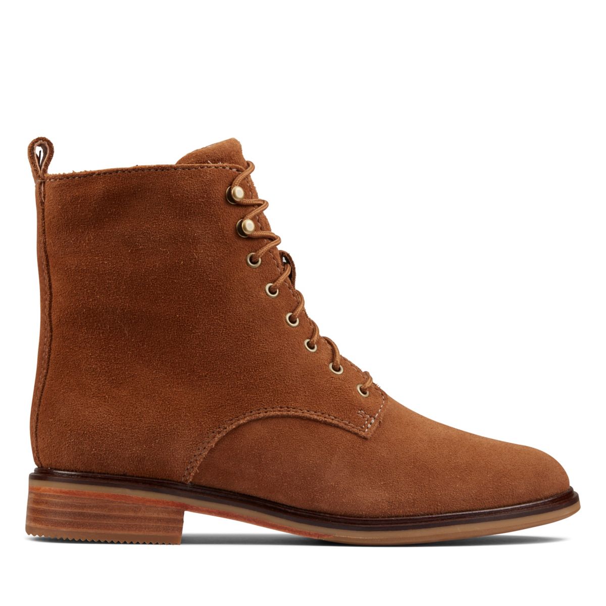 Női Clarks Clarkdale Csipke Bokacsizma Világos Barna | 45986664
