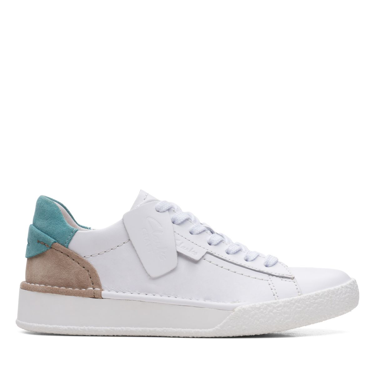 Női Clarks Craft Cup Csipke Tornacipő Fehér | 52035088