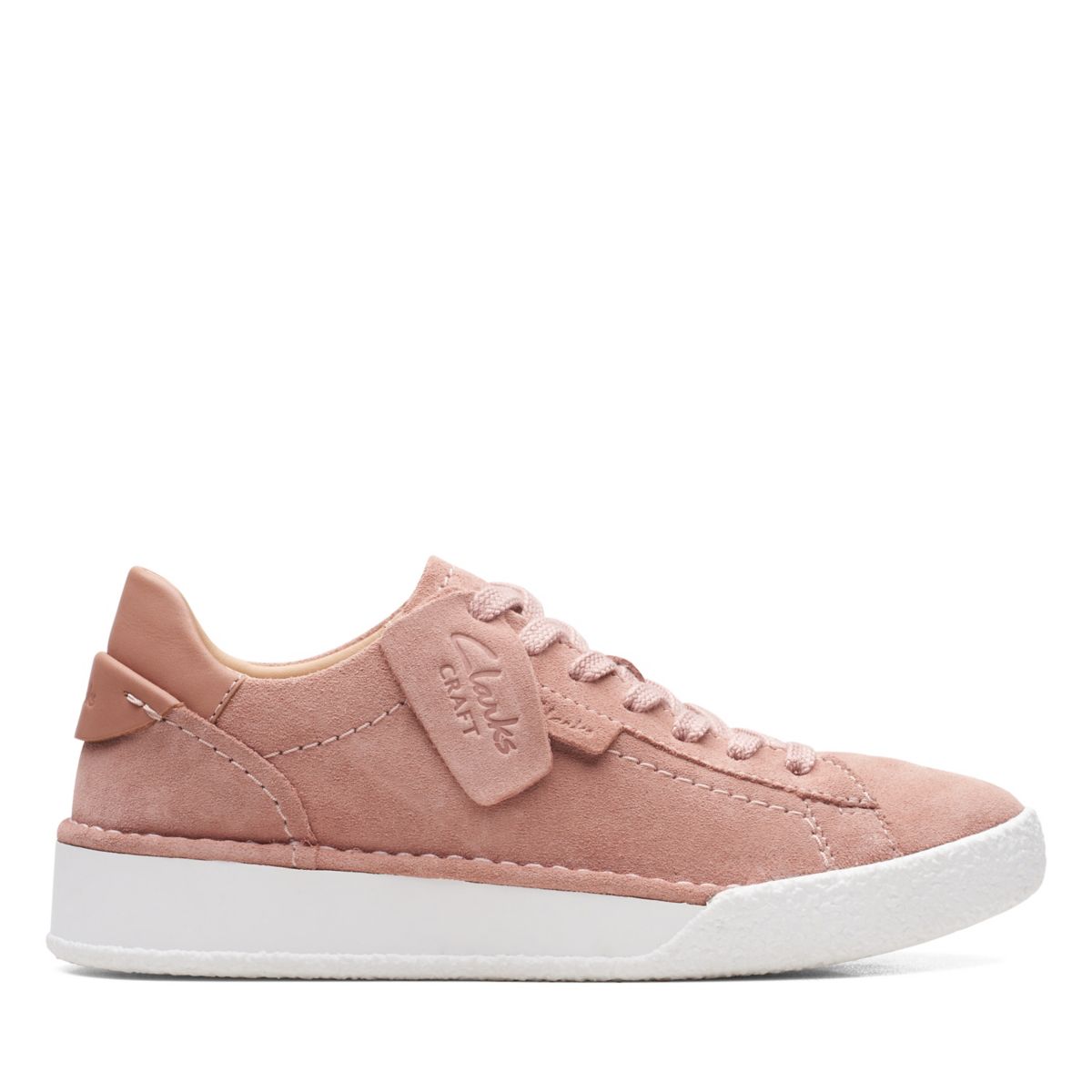 Női Clarks Craft Cup Csipke Tornacipő Rózsaszín | 87384292