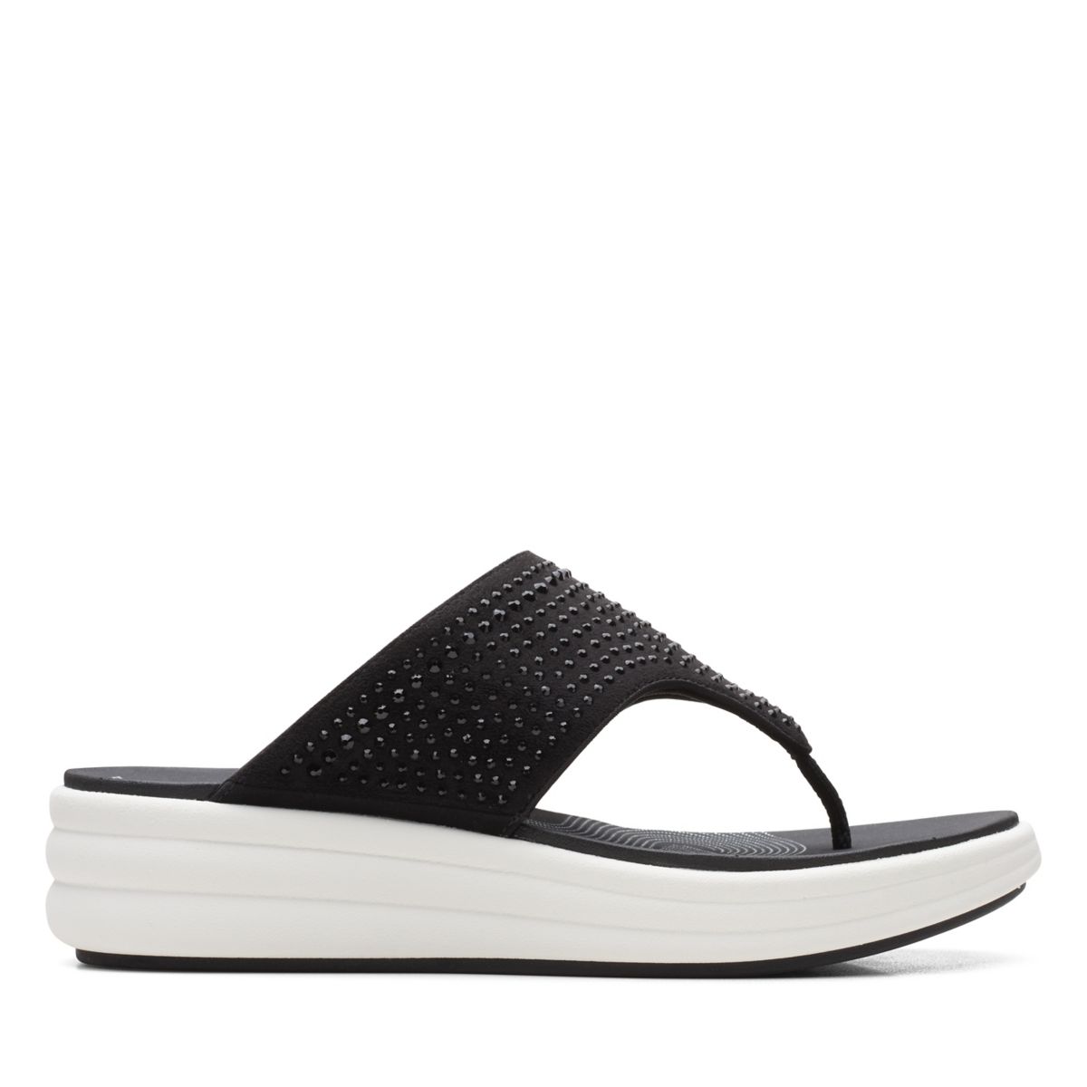 Női Clarks Drift Jaunt Strandpapucs Fekete | 53204475