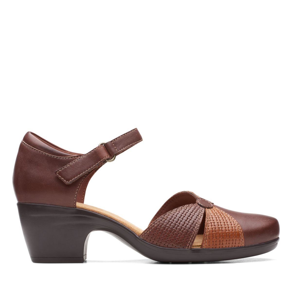 Női Clarks Emily Rae Szandál Sötét Barna | 91595219