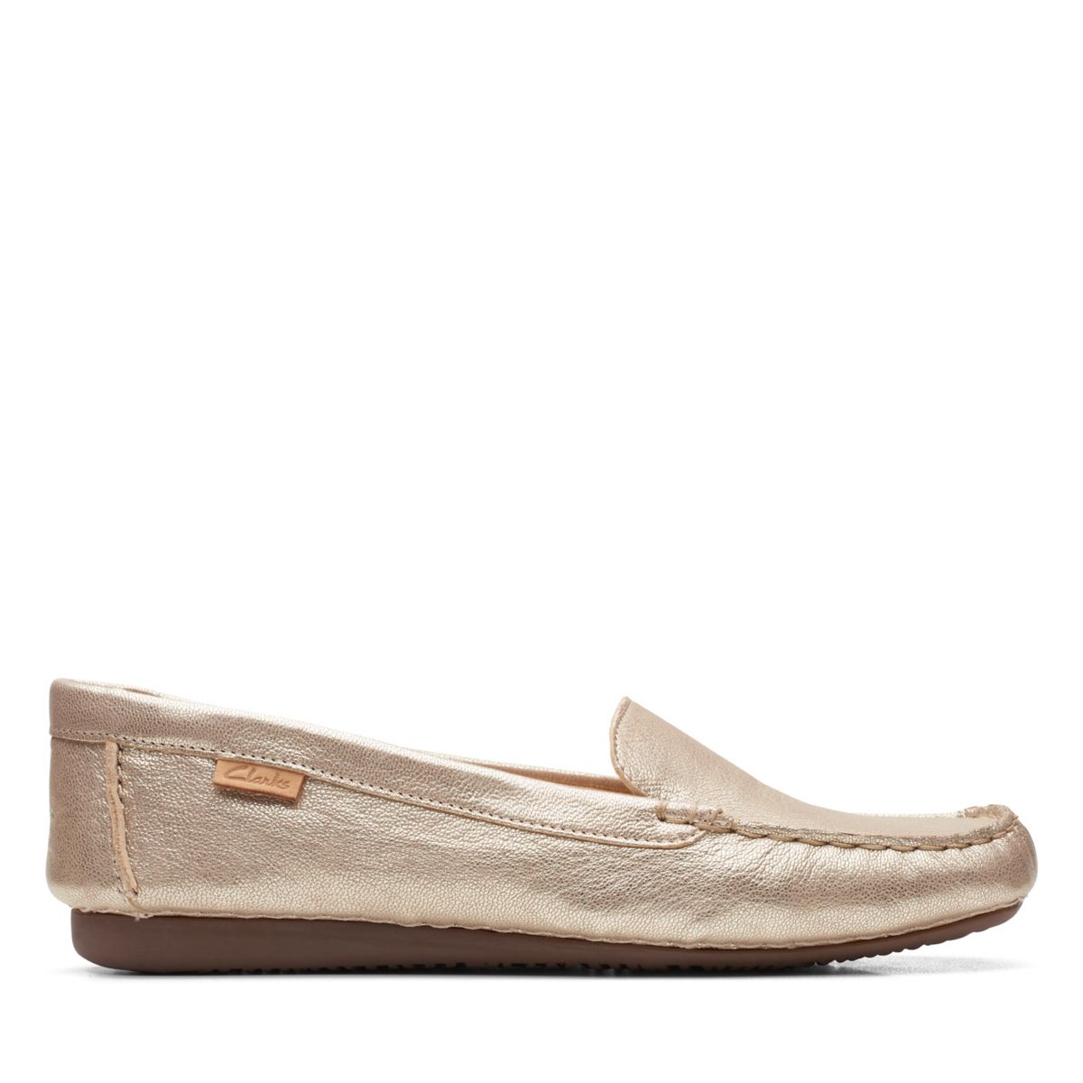 Női Clarks Freckle Walk Loafer Cipő Arany | 91494436