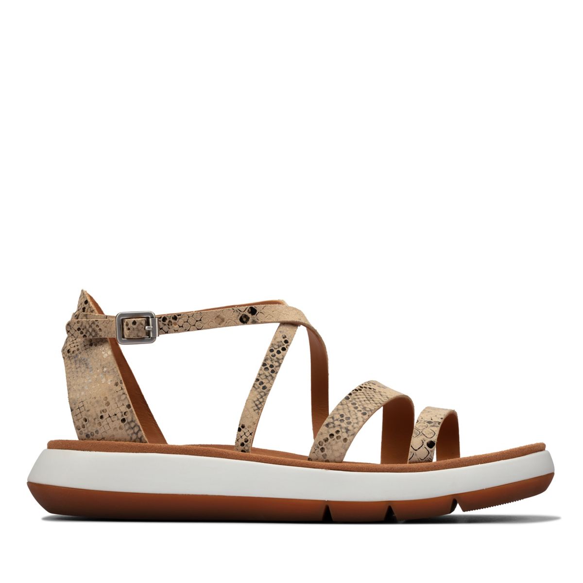 Női Clarks Jemsa Pántos Szandál Szürke | 95367098