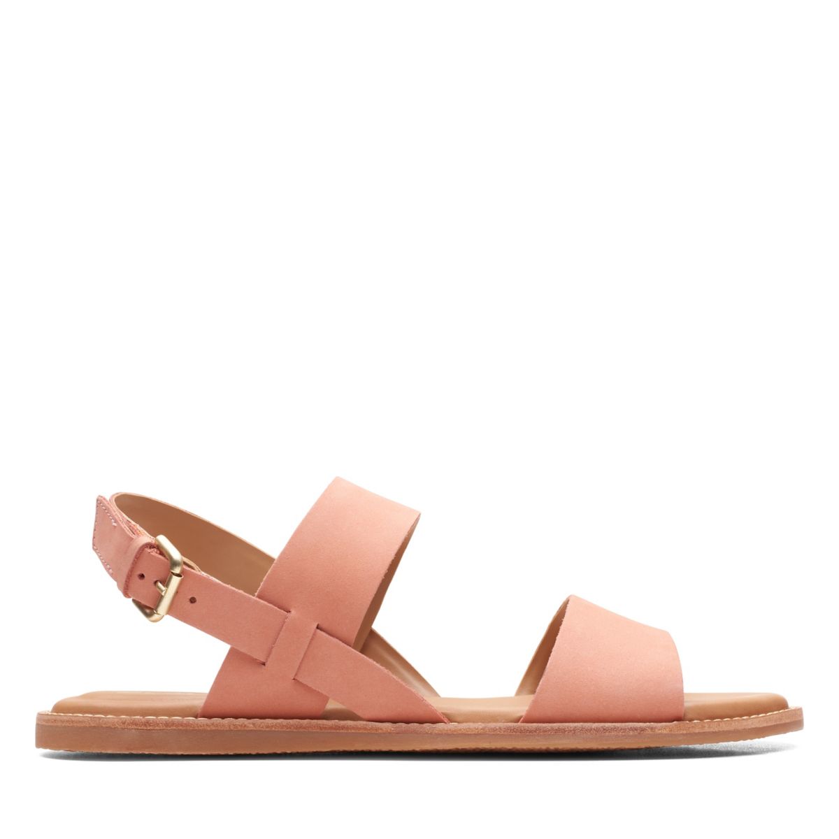 Női Clarks Karsea Pántos Szandál Világos Korall | 58172984