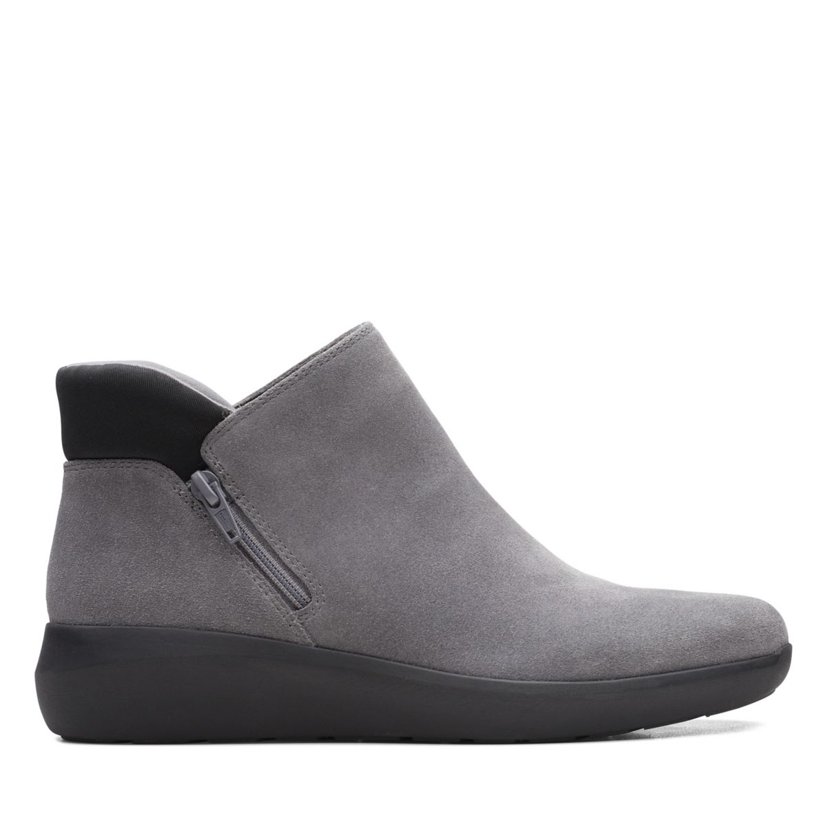 Női Clarks Kayleigh Mid Cut Bokacsizma Sötét Szürke | 79934685