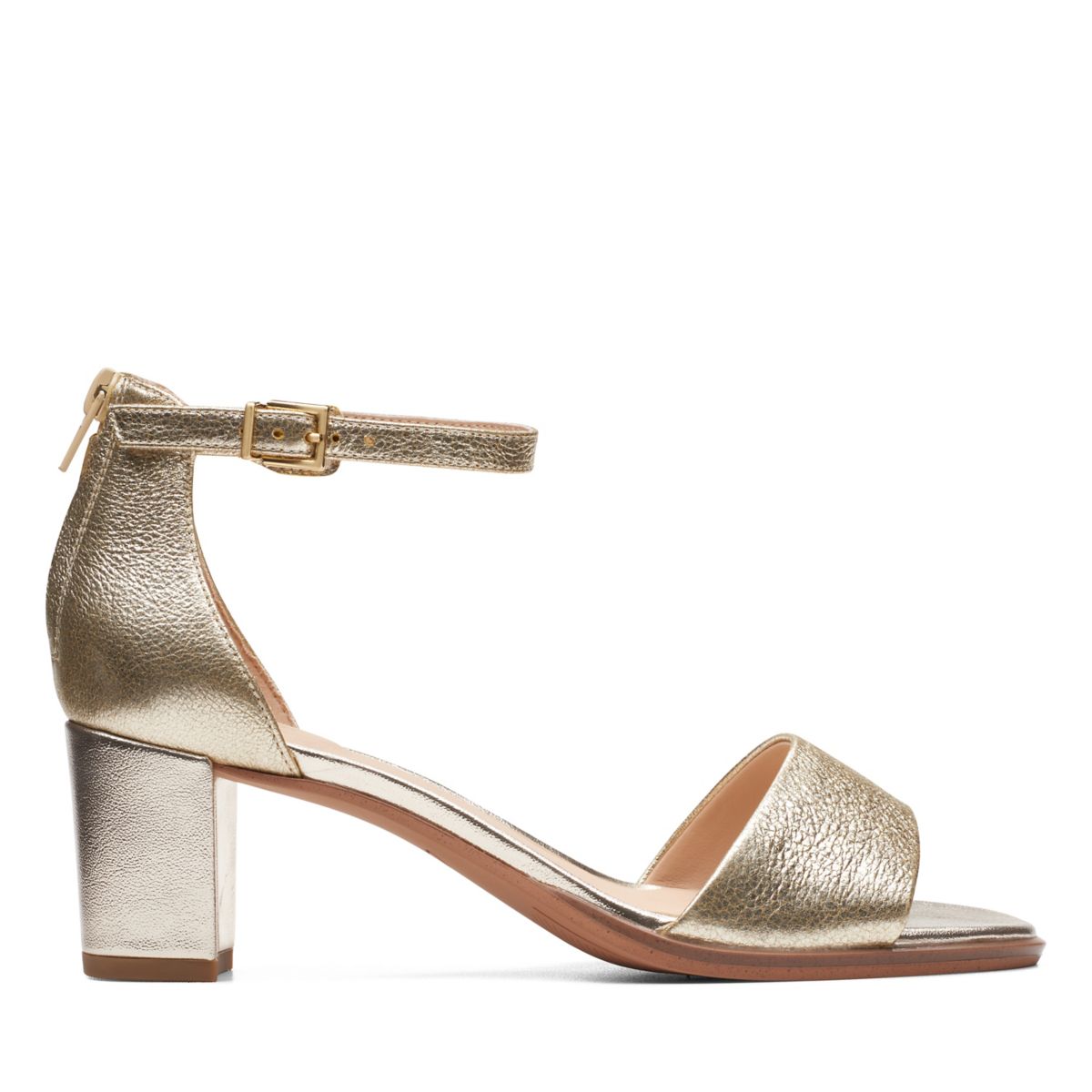 Női Clarks Kaylin 60 2 Part Magassarkú Arany | 77526035