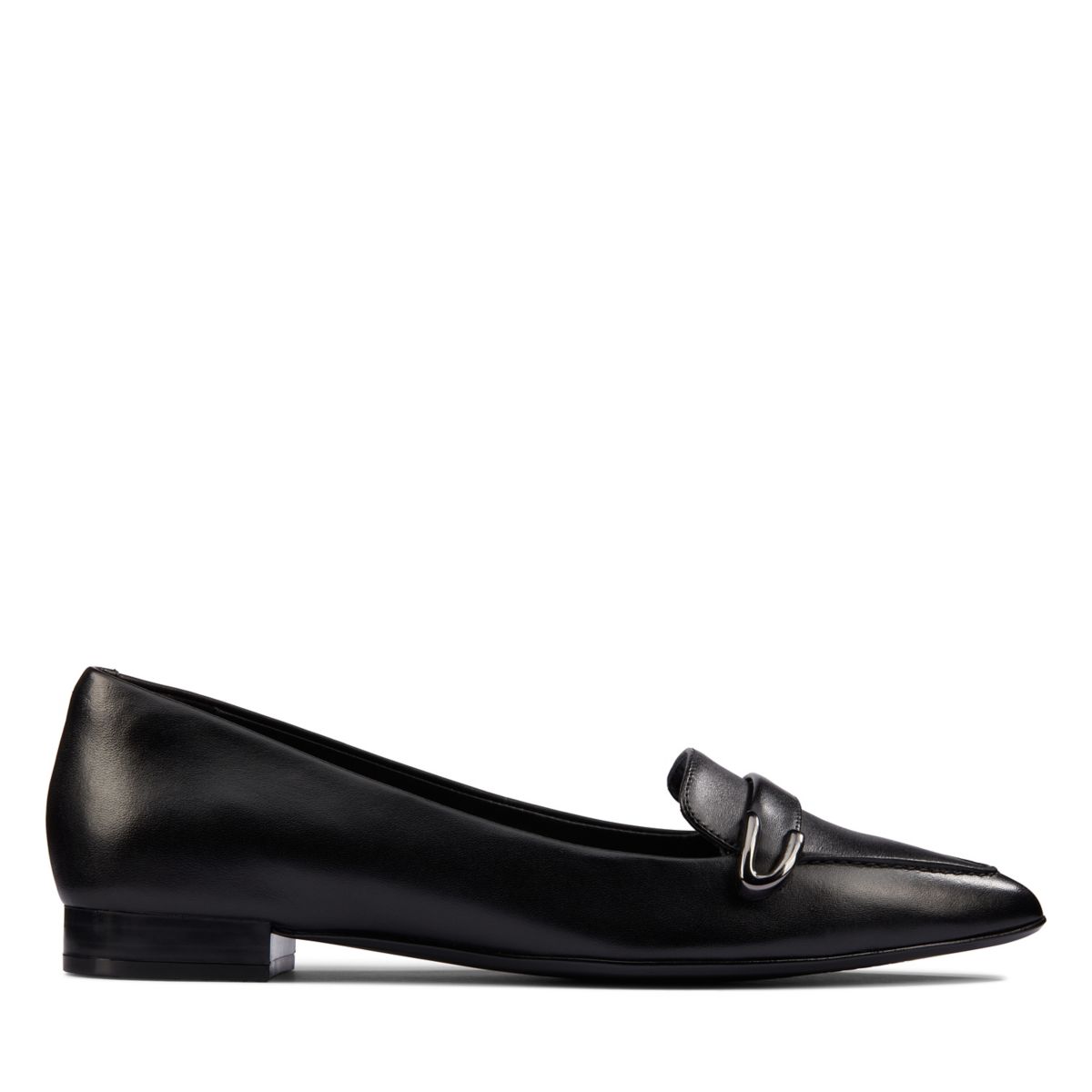 Női Clarks Laina 15 Csatos Balerina Cipő Fekete | 84613205