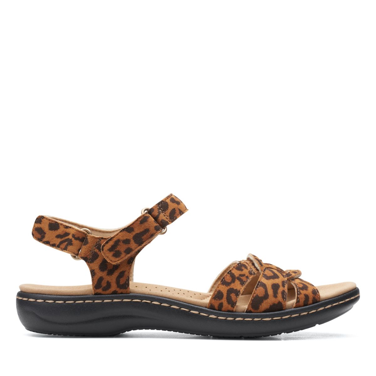 Női Clarks Laurieann Sela Szandál Leopárd | 11342367