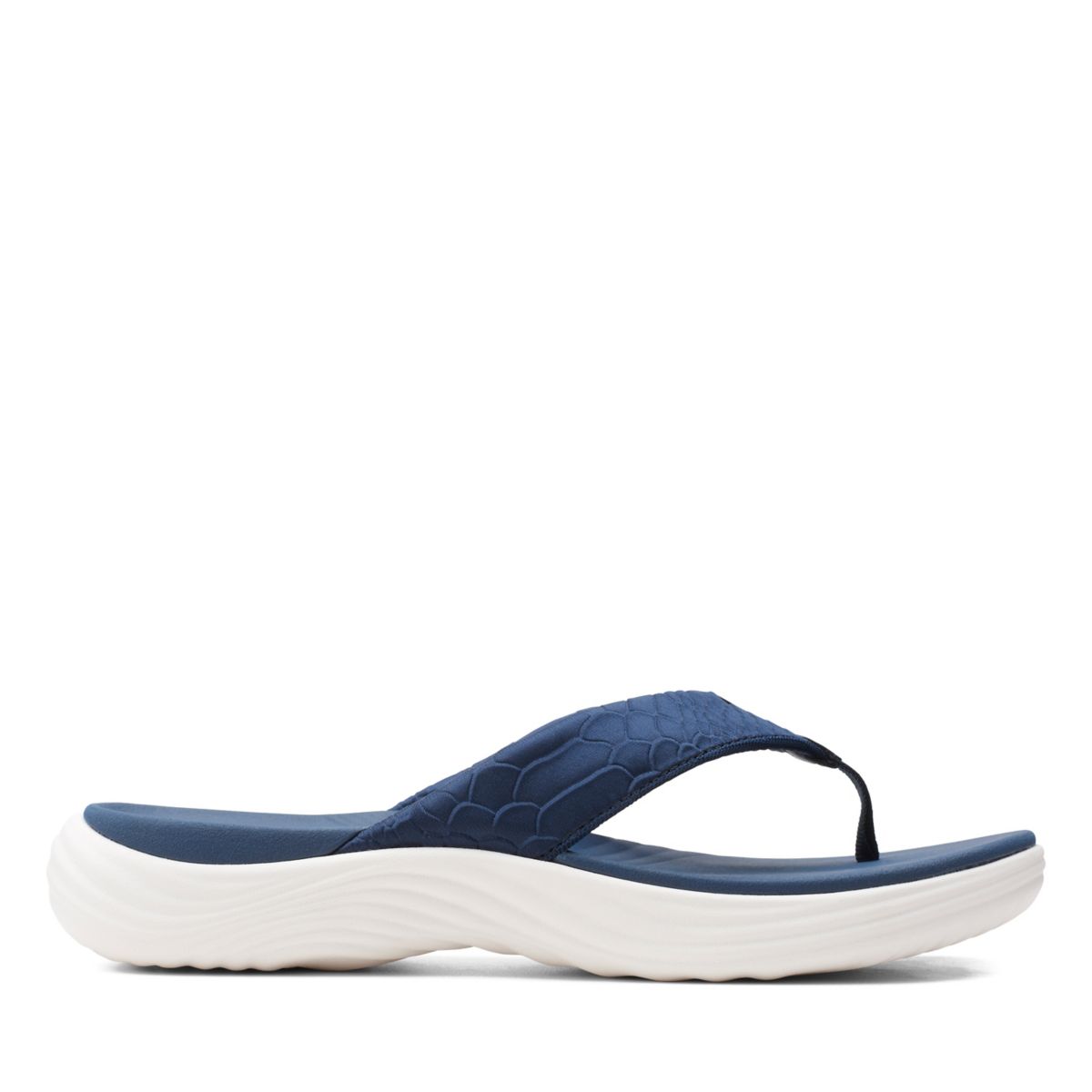 Női Clarks Lola Point Strandpapucs Sötétkék | 95438440