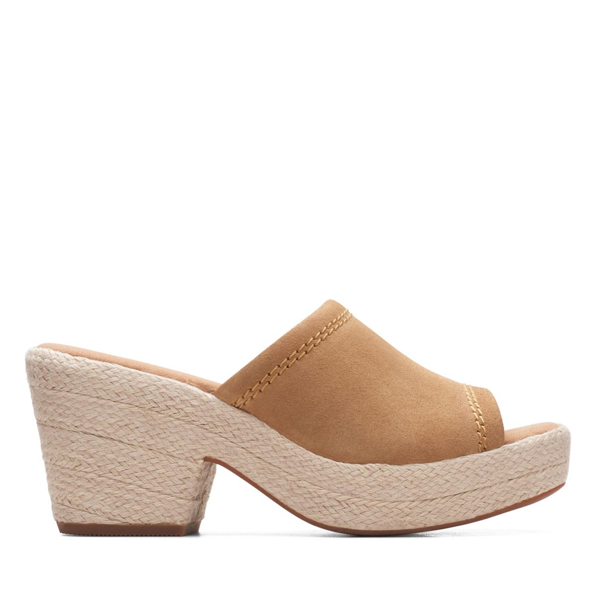 Női Clarks Maritsa 70 Éktalpú Szandál Világos Barna | 9578510