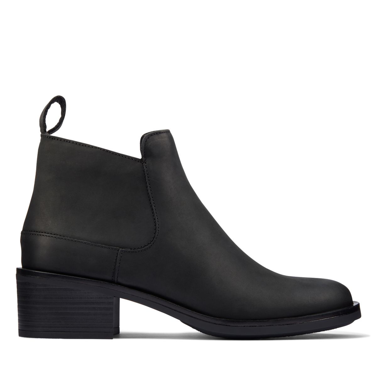 Női Clarks Memi Cipzáros Bokacsizma Fekete | 11695647
