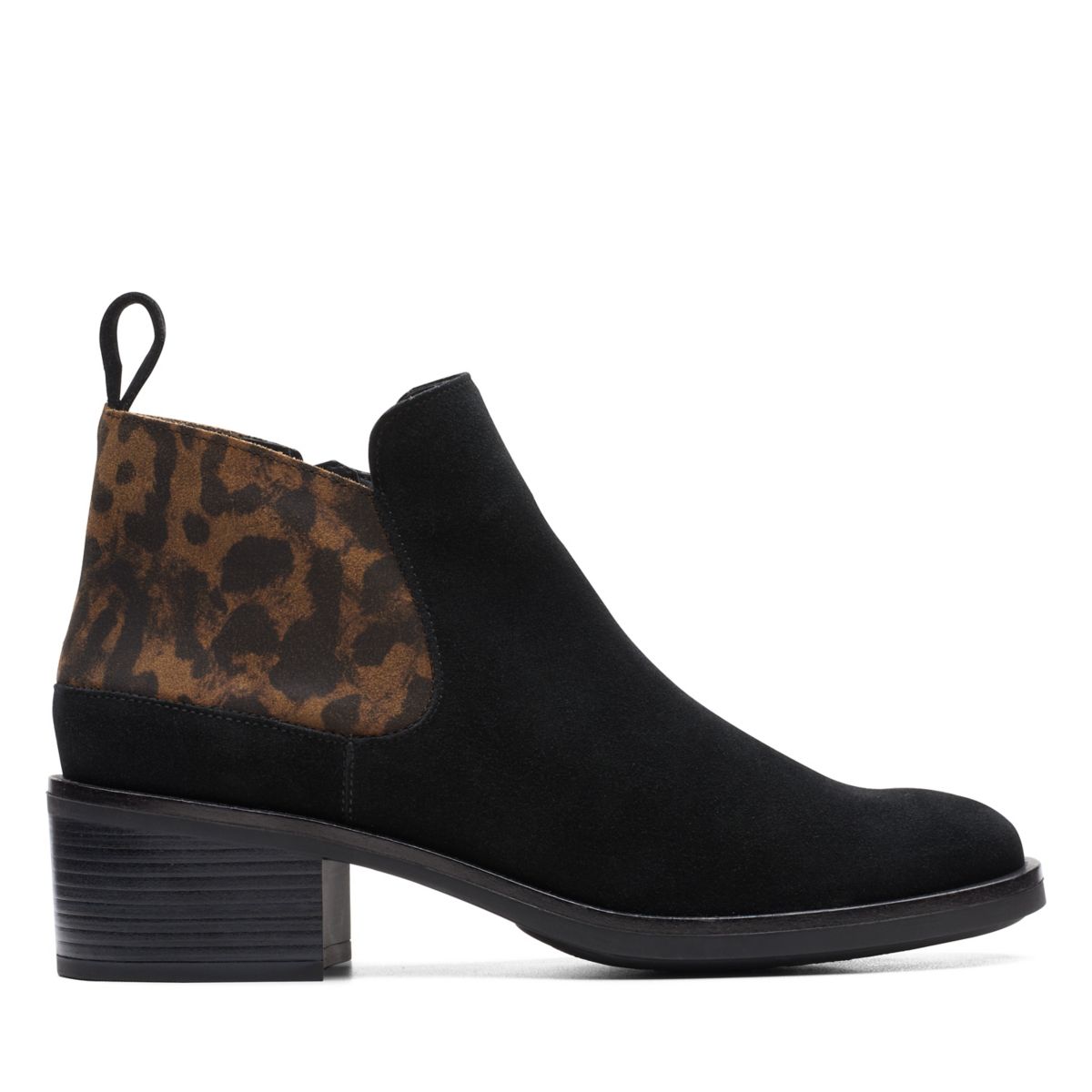 Női Clarks Memi Cipzáros Bokacsizma Leopárd | 31260394