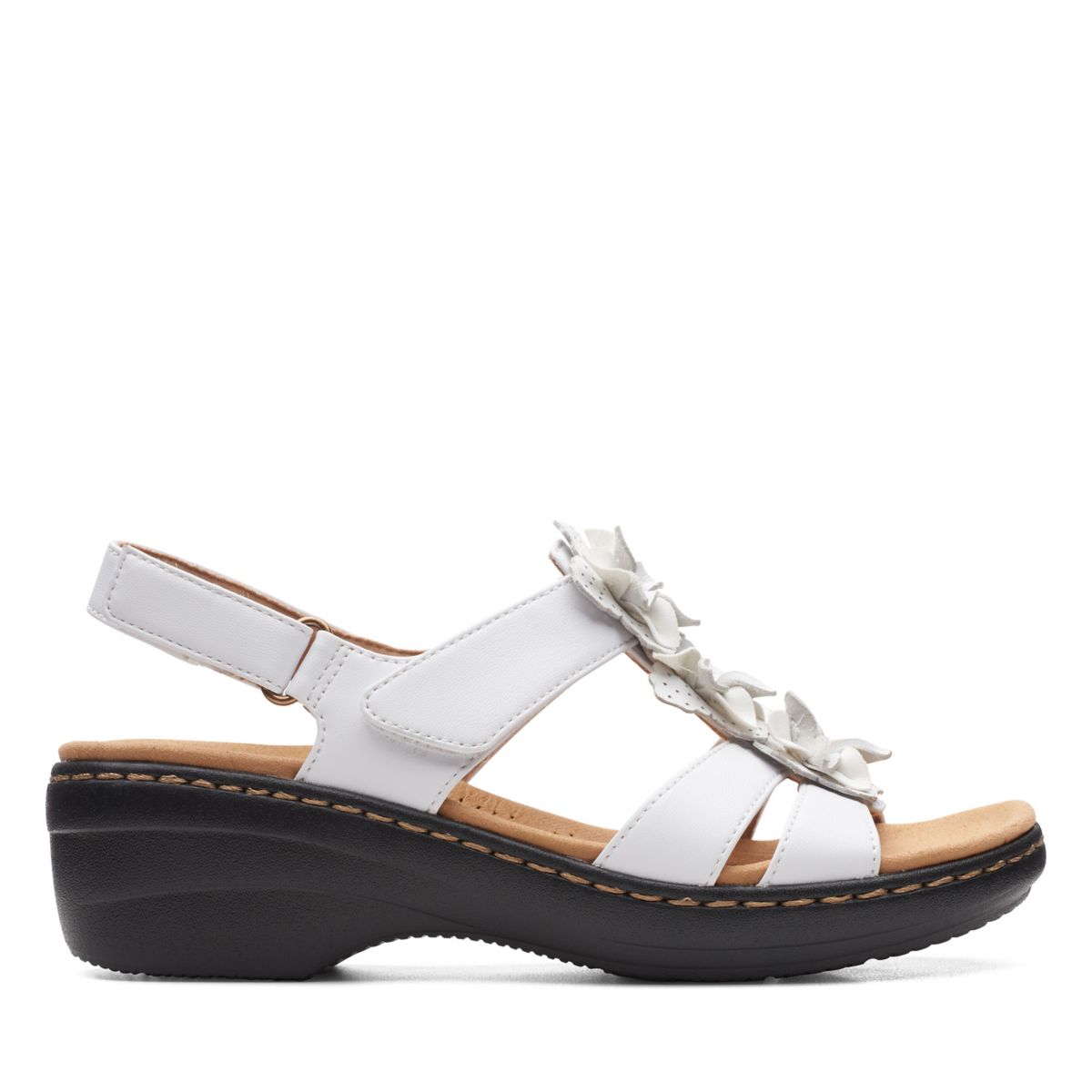 Női Clarks Merliah Sheryl Szandál Fehér | 80239650
