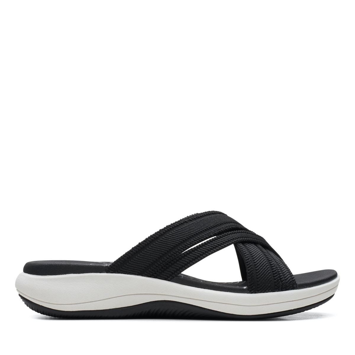 Női Clarks Mira Isle Strandpapucs Fekete | 91106249