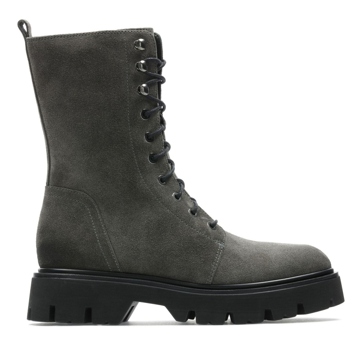 Női Clarks Motive Csipke 2 Bokacsizma Sötét Szürke | 86130458