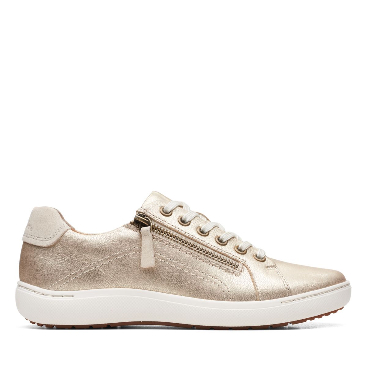 Női Clarks Nalle Csipke Tornacipő Arany | 77111298