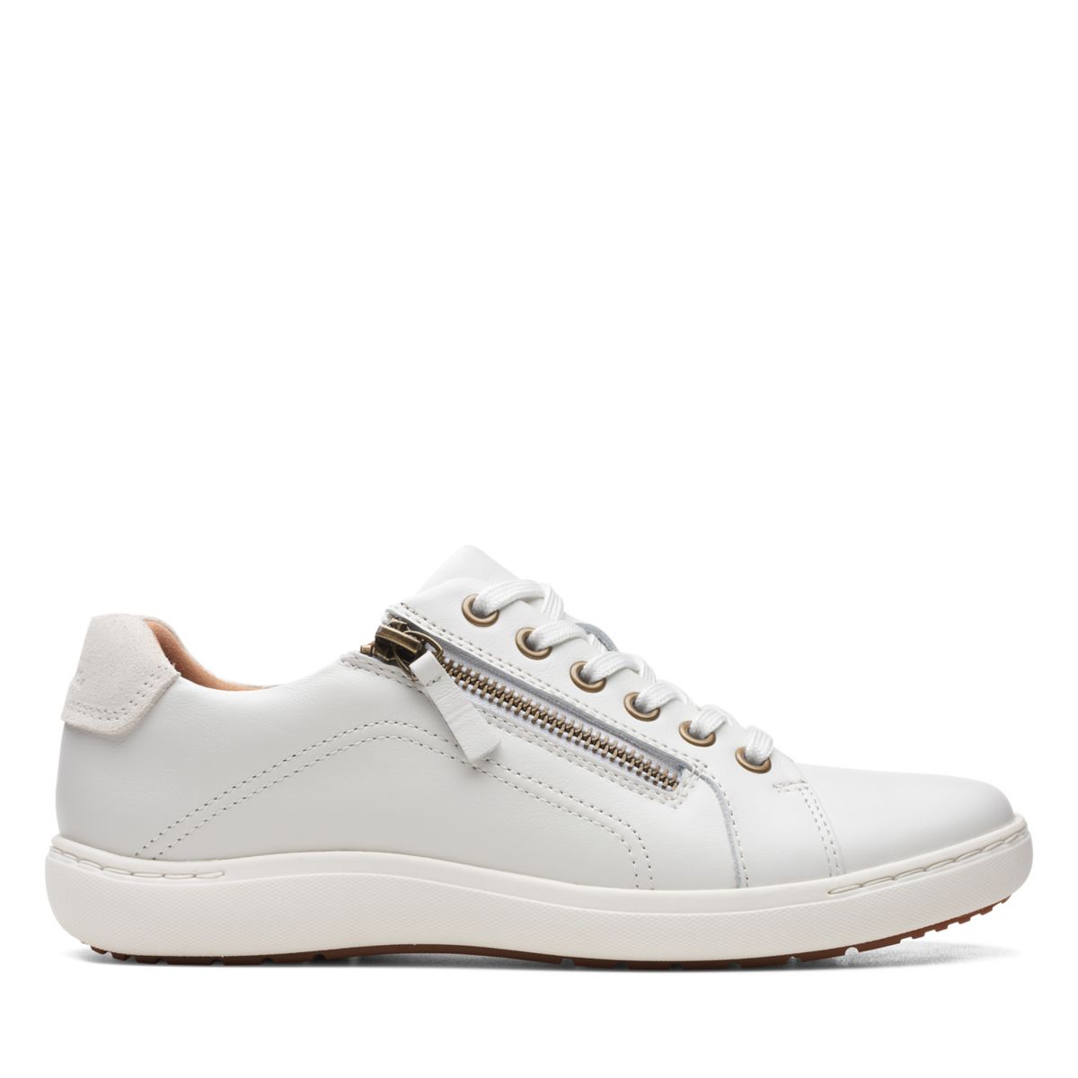 Női Clarks Nalle Csipke Tornacipő Fehér | 57092836
