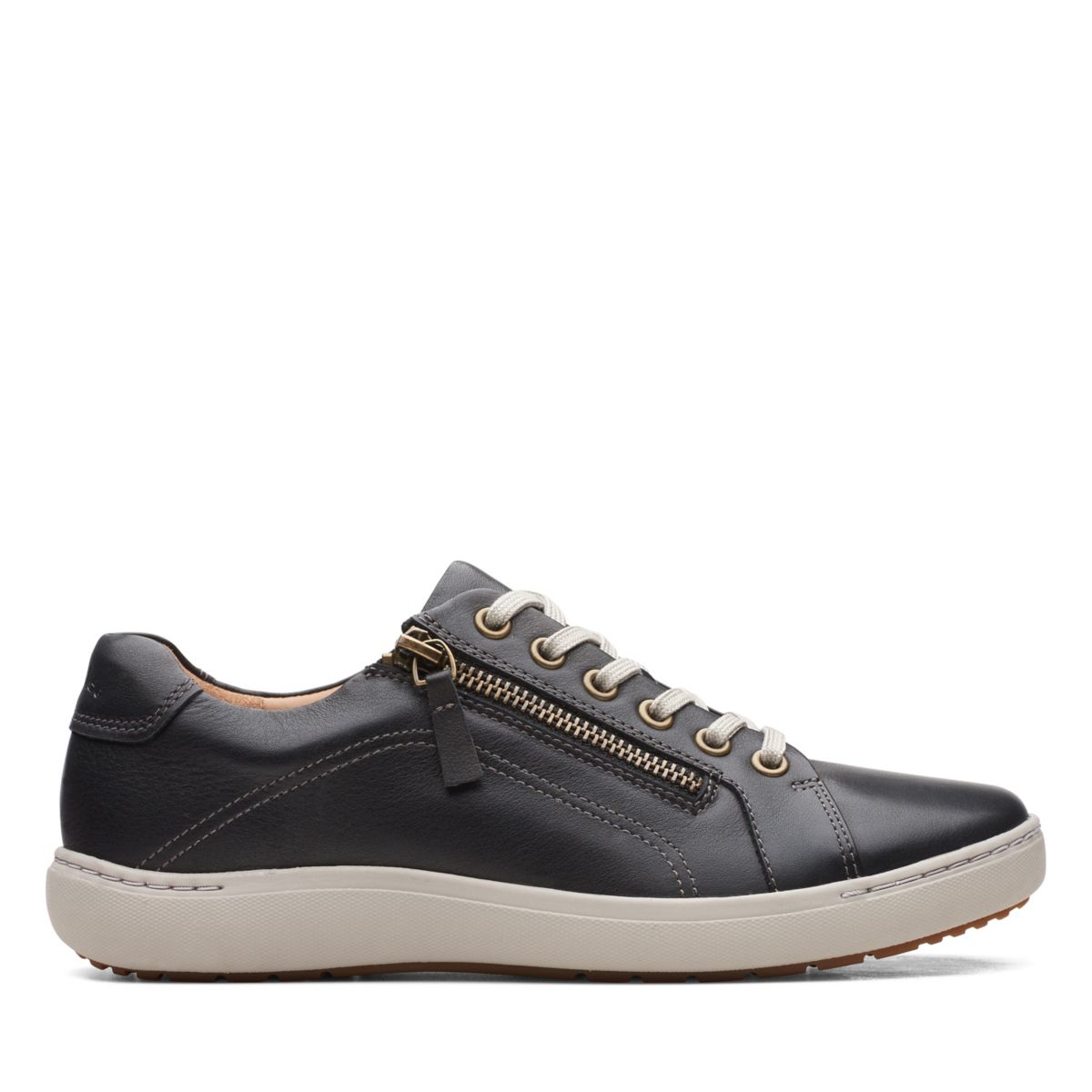 Női Clarks Nalle Csipke Tornacipő Fekete | 30908684