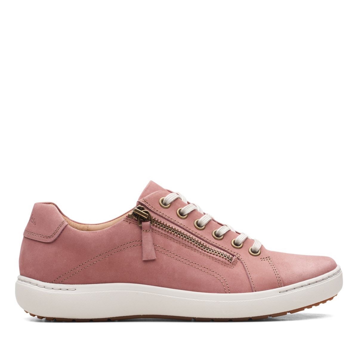 Női Clarks Nalle Csipke Tornacipő Rózsaszín | 14990643