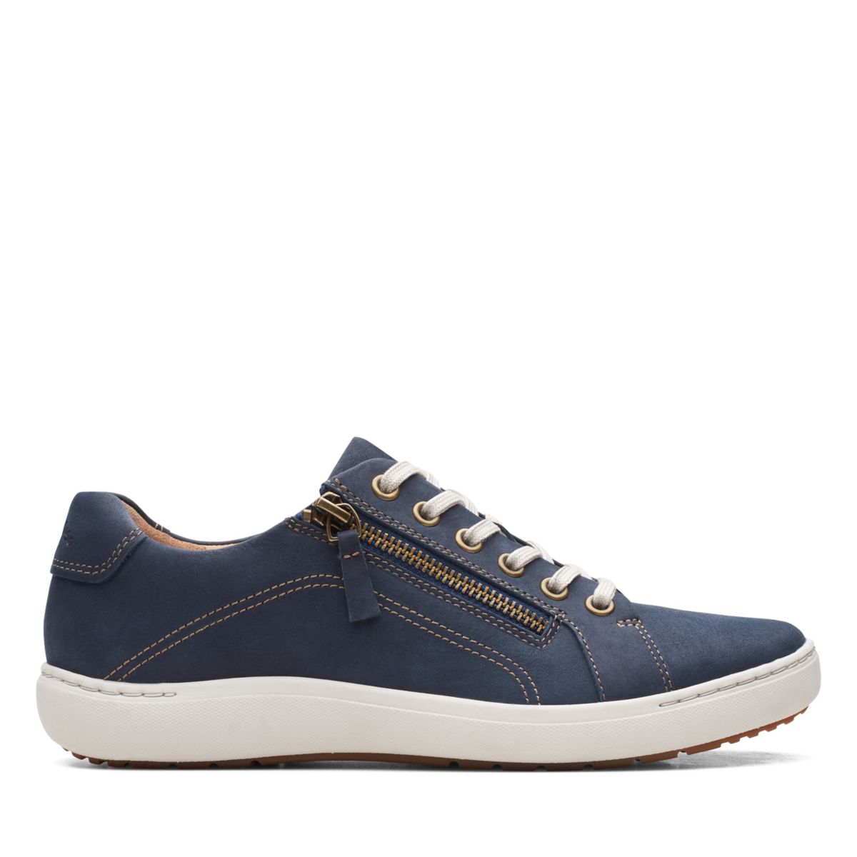 Női Clarks Nalle Csipke Tornacipő Sötétkék | 67049658