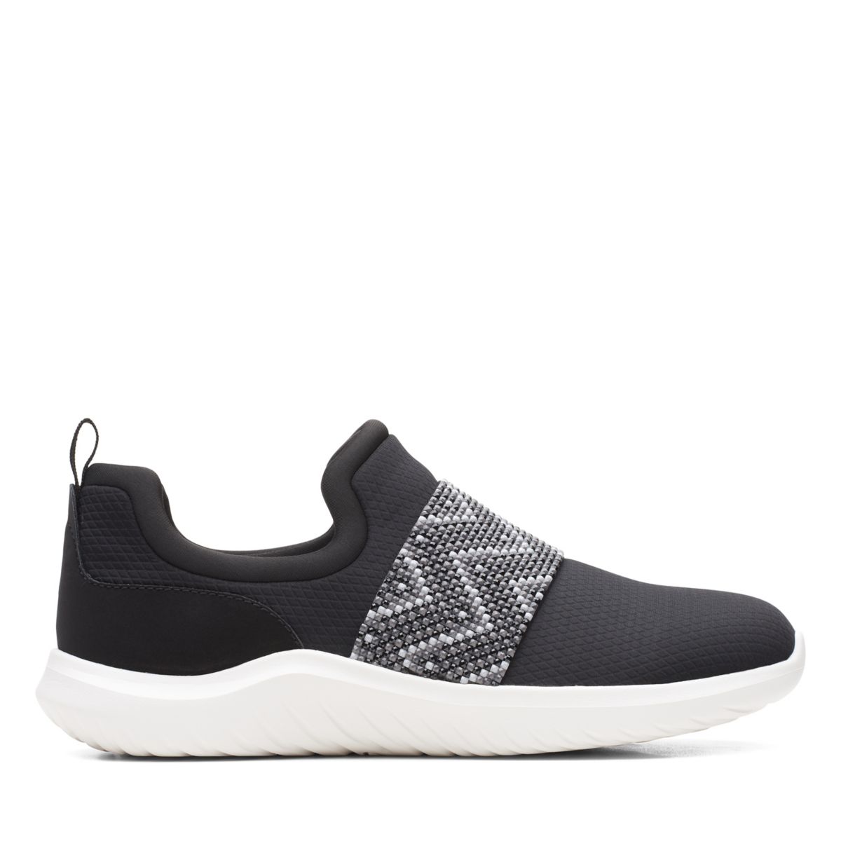 Női Clarks Nova Way Slip On Fekete | 77625929